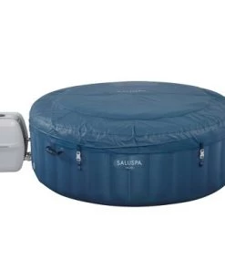 Bestway SaluSpa Milan Airjet Plus Portable Round Inflatable Hot Tub Spa with Intex PureSpa Attachable Cup Holder And Refreshment Tray Accessories -Swimming Pools Sales unnamed file 830