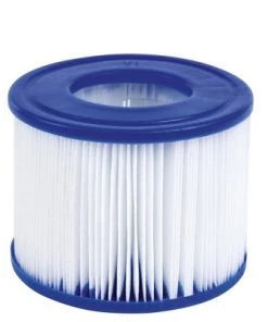 Bestway SaluSpa Madrid 4-Person Portable Inflatable Round Outdoor Hot Tub Spa with 120 Massage Air Jets, Pump, & Integrated Filter, Gray