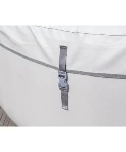 Bestway 54149E SaluSpa Paris AirJet Outdoor Portable Inflatable 6 Person Hot Tub Spa with Digital Control Panel, Cover, Liner, and Pump, Gray -Swimming Pools Sales unnamed file 851