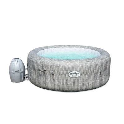 Bestway SaluSpa AirJet Inflatable Portable 6 Person Honolulu Hot Tub Spa and Intex PureSpa Inflatable Removable Seat Accessory 2 Bestway SaluSpa AirJet Inflatable Portable 6 Person Honolulu Hot Tub Spa and Intex PureSpa Inflatable Removable Seat Accessory - Image 2