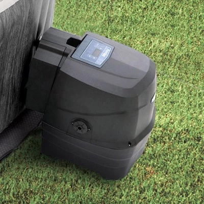 Intex 28439EP PureSpa Plus Greywood Inflatable Hot Tub Bubble Jet Spa with 4 Battery Powered Submersible Multi-Colored LED Lights 3 Intex 28439EP PureSpa Plus Greywood Inflatable Hot Tub Bubble Jet Spa with 4 Battery Powered Submersible Multi-Colored LED Lights - Image 3