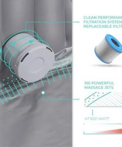 Wave Atlantic 2 to 4 Person Relaxing Inflatable Portable 105 Powerful Jet Hot Tub Spa with Filter, Cover, and Control Panel, Black 7 Wave Atlantic 2 to 4 Person Relaxing Inflatable Portable 105 Powerful Jet Hot Tub Spa with Filter, Cover, and Control Panel, Black -Swimming Pools Sales unnamed file 895