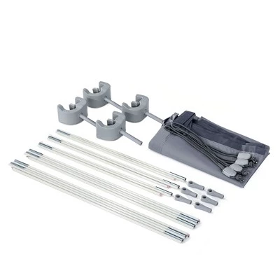 Intex 26710EH Prism 12ft x 30in Metal Frame Outdoor Above Ground Round Swimming Pool with Protective Canopy (Filter Pump Not Included) 4 Intex 26710EH Prism 12ft x 30in Metal Frame Outdoor Above Ground Round Swimming Pool with Protective Canopy (Filter Pump Not Included) - Image 4