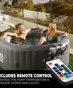 SereneLife 71 Inch Wide 25 Inch Tall Outdoor 4 Person Inflatable Heated Pool Spa w/ 100 Bubble Jets, Filter Pump, Cover, LED Lights, & Remote Control 7 SereneLife 71 Inch Wide 25 Inch Tall Outdoor 4 Person Inflatable Heated Pool Spa w/ 100 Bubble Jets, Filter Pump, Cover, LED Lights, & Remote Control -Swimming Pools Sales unnamed file 961