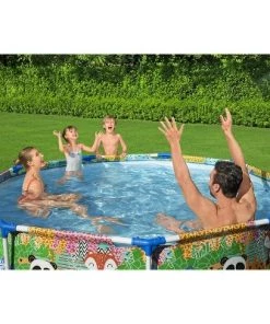 Bestway Steel Pro Easy Setup Kiddie Panda Rainbow Jungle Print 9 Foot DuraPlus Reinforced Puncture Resistant Round Above Ground Swimming Pool 7 Bestway Steel Pro Easy Setup Kiddie Panda Rainbow Jungle Print 9 Foot DuraPlus Reinforced Puncture Resistant Round Above Ground Swimming Pool -Swimming Pools Sales unnamed file 97