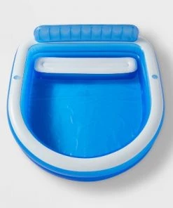 7.5' X 27" Family Above Ground Pool with Bench - Sun Squad™